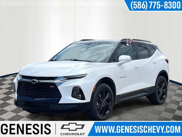 used 2022 Chevrolet Blazer car, priced at $35,585