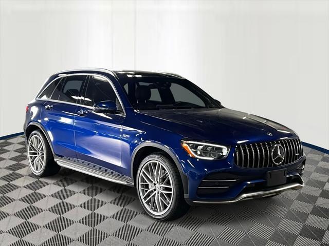 used 2020 Mercedes-Benz AMG GLC 43 car, priced at $34,995