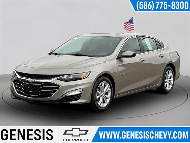 used 2022 Chevrolet Malibu car, priced at $17,885