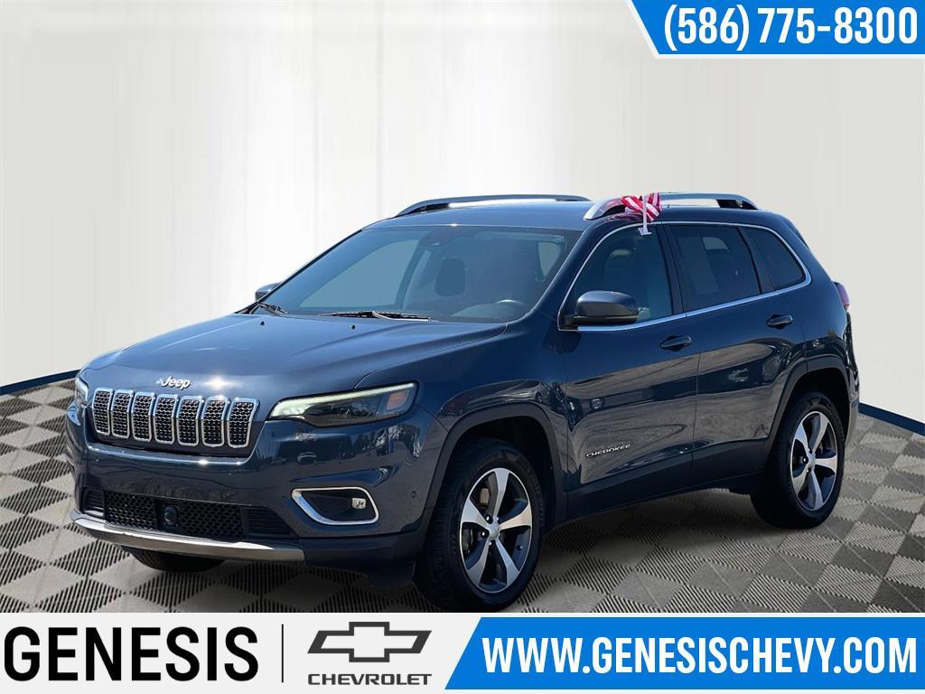 used 2021 Jeep Cherokee car, priced at $22,451