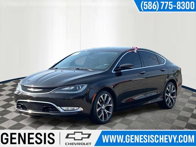 used 2015 Chrysler 200 car, priced at $10,895
