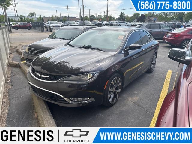used 2015 Chrysler 200 car, priced at $10,895