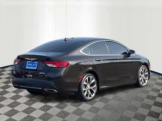 used 2015 Chrysler 200 car, priced at $10,895
