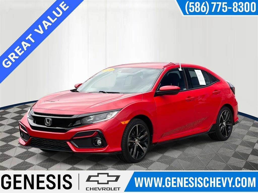 used 2020 Honda Civic car, priced at $18,768