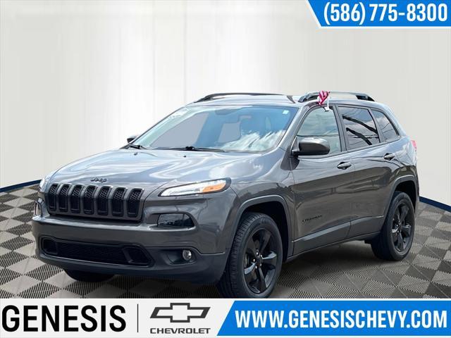 used 2018 Jeep Cherokee car, priced at $14,585