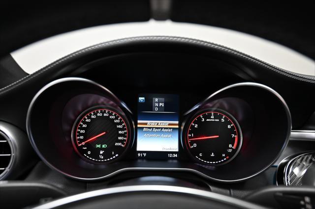used 2018 Mercedes-Benz AMG C 63 car, priced at $58,995