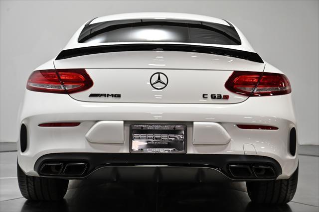 used 2018 Mercedes-Benz AMG C 63 car, priced at $58,995