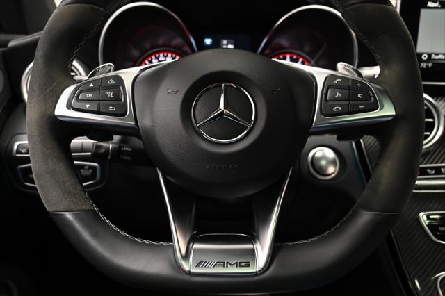 used 2018 Mercedes-Benz AMG C 63 car, priced at $58,995