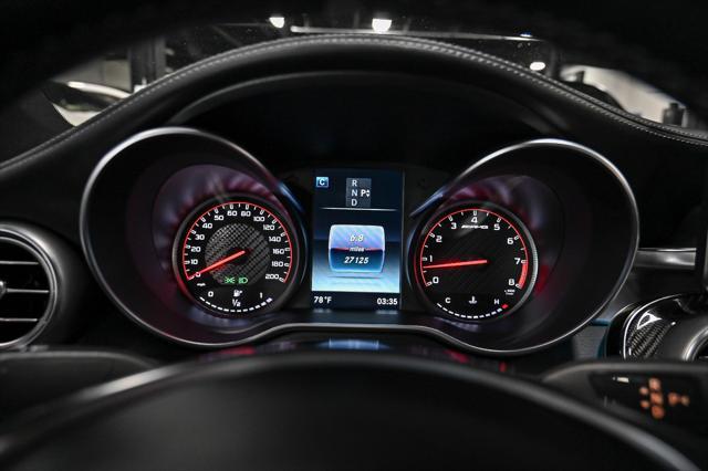 used 2018 Mercedes-Benz AMG C 63 car, priced at $59,995
