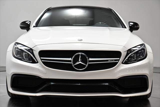 used 2018 Mercedes-Benz AMG C 63 car, priced at $58,995
