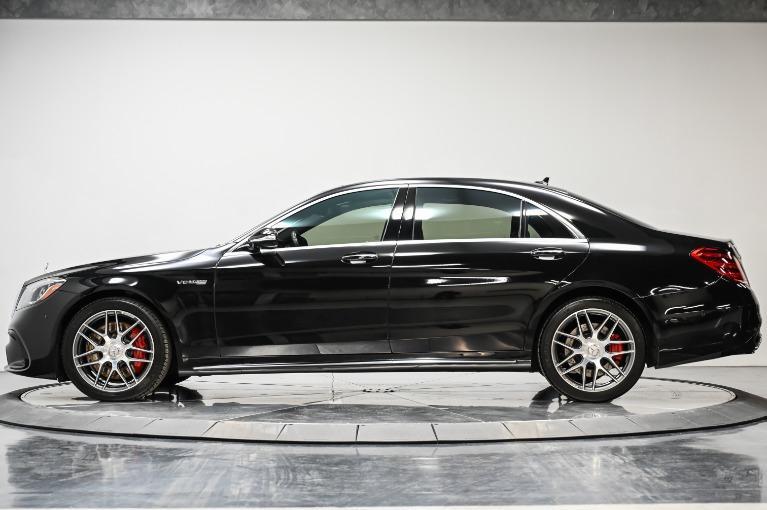 used 2018 Mercedes-Benz AMG S 63 car, priced at $84,995