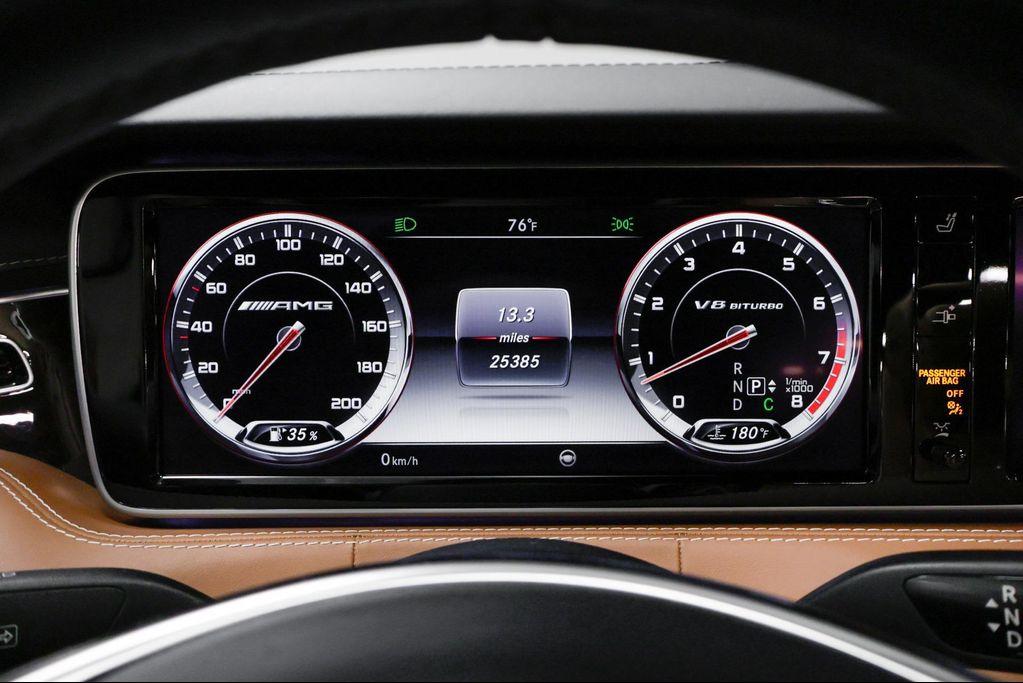 used 2017 Mercedes-Benz AMG S 63 car, priced at $74,995