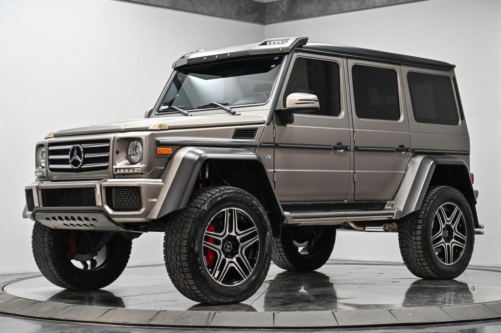 used 2018 Mercedes-Benz G 550 4x4 Squared car, priced at $149,995