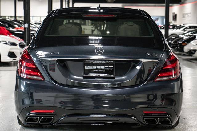 used 2019 Mercedes-Benz AMG S 63 car, priced at $79,995