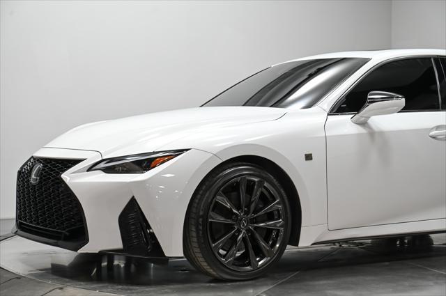 used 2024 Lexus IS 350 car, priced at $43,995