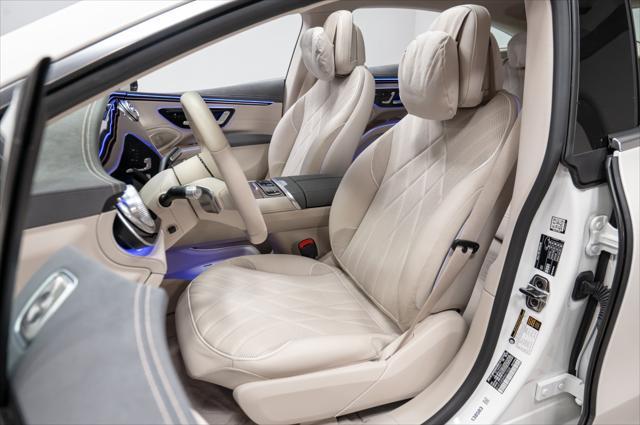 used 2022 Mercedes-Benz EQS 580 car, priced at $63,995