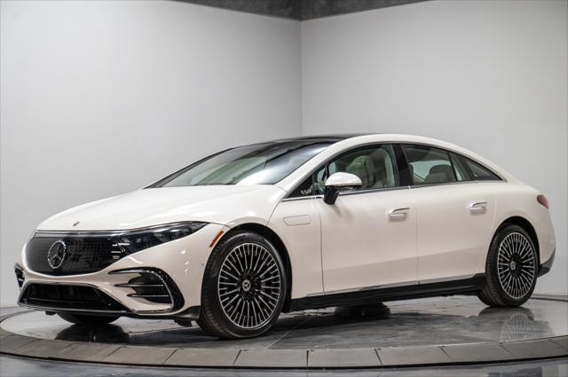 used 2022 Mercedes-Benz EQS 580 car, priced at $63,995