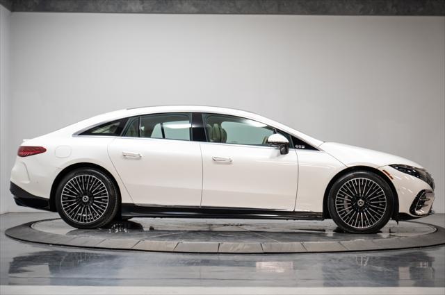 used 2022 Mercedes-Benz EQS 580 car, priced at $63,995