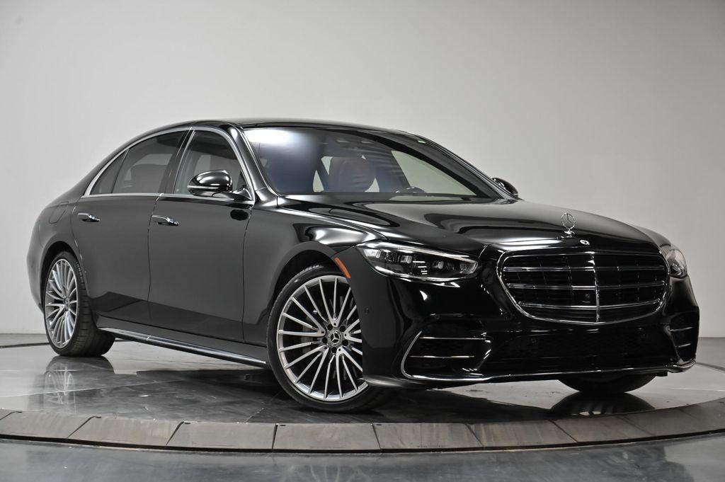 used 2022 Mercedes-Benz S-Class car, priced at $79,995