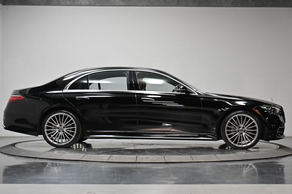 used 2022 Mercedes-Benz S-Class car, priced at $79,995
