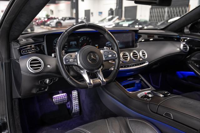 used 2019 Mercedes-Benz AMG S 63 car, priced at $104,995