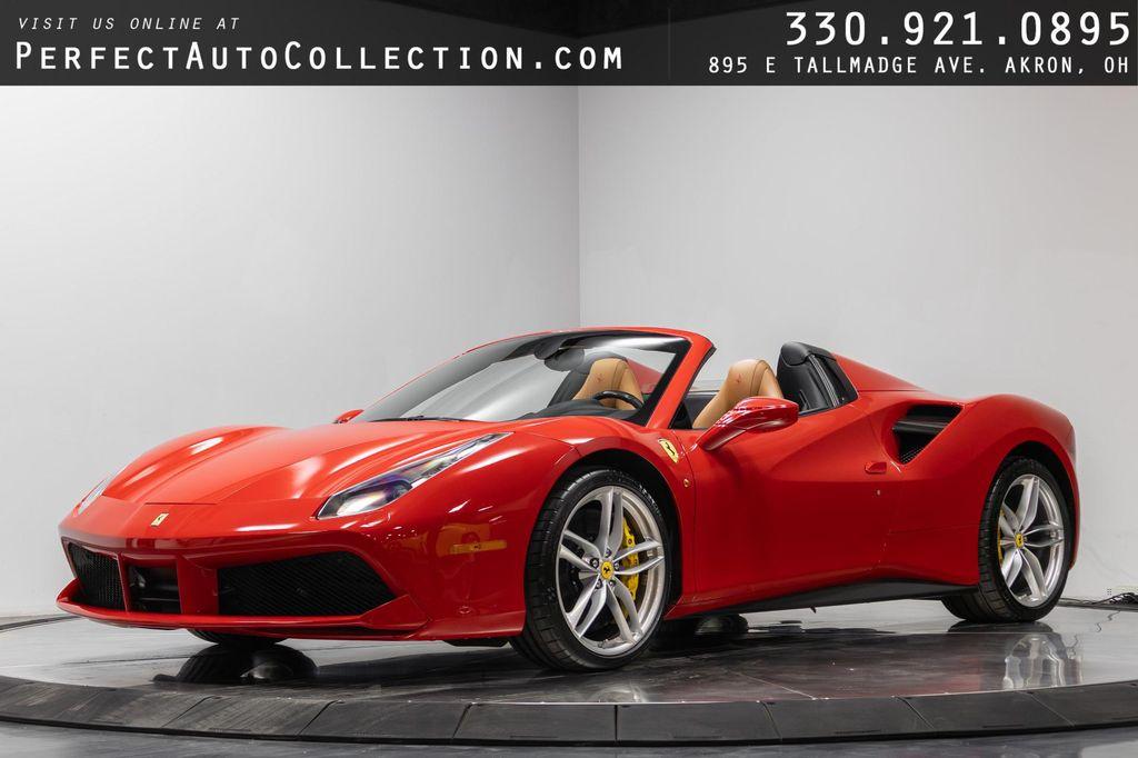 used 2016 Ferrari 488 Spider car, priced at $274,995