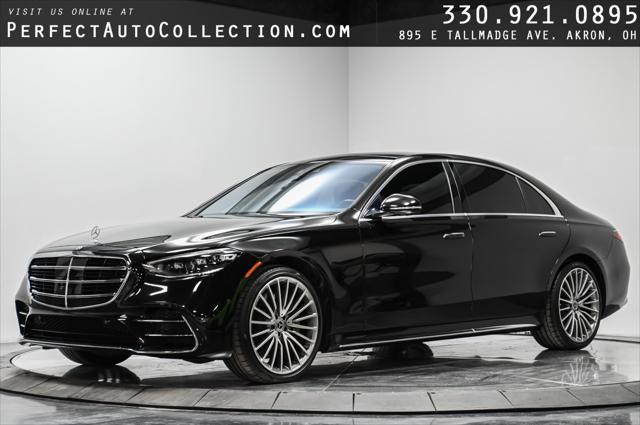 used 2021 Mercedes-Benz S-Class car, priced at $74,995