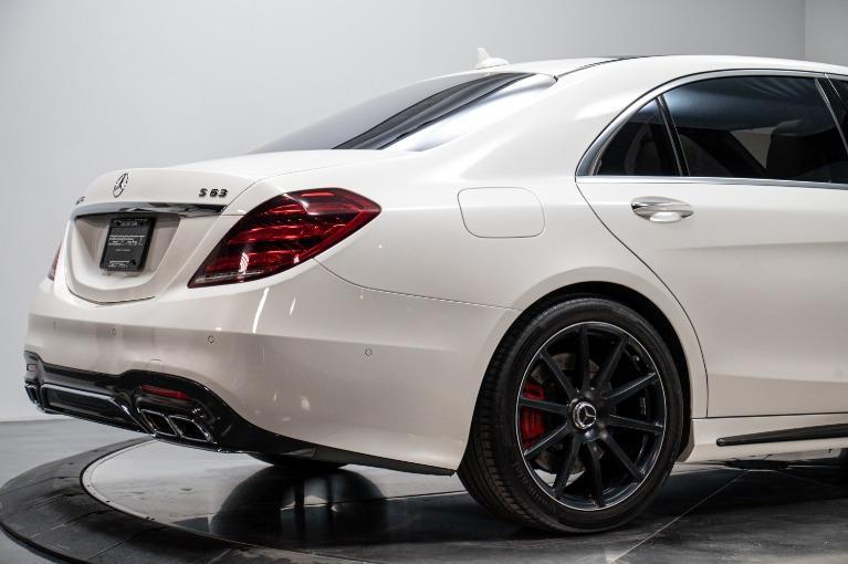 used 2019 Mercedes-Benz AMG S 63 car, priced at $87,995