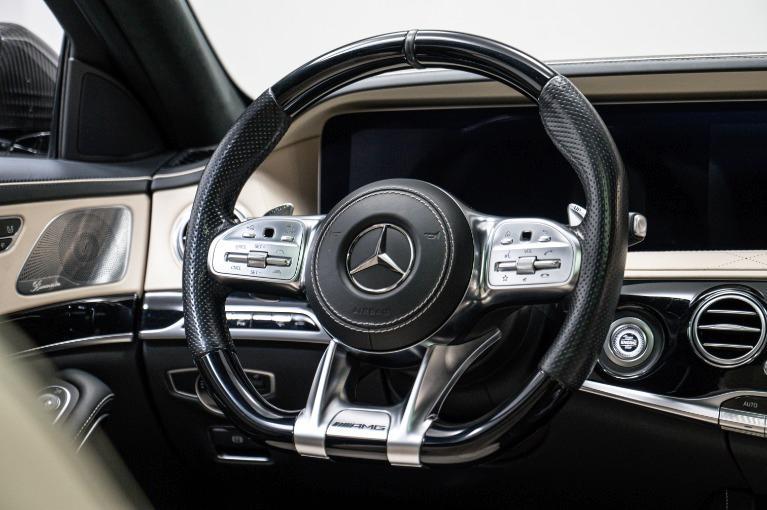 used 2019 Mercedes-Benz AMG S 63 car, priced at $87,995