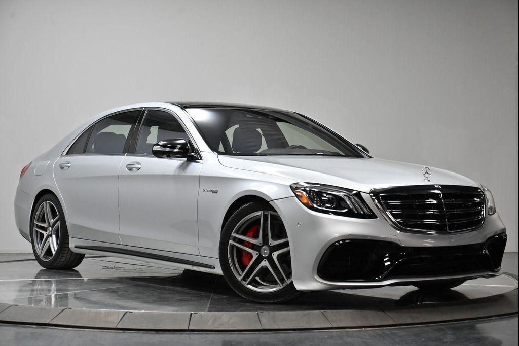 used 2019 Mercedes-Benz AMG S 63 car, priced at $76,895