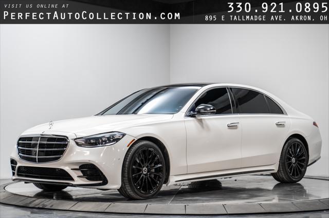 used 2021 Mercedes-Benz S-Class car, priced at $70,995