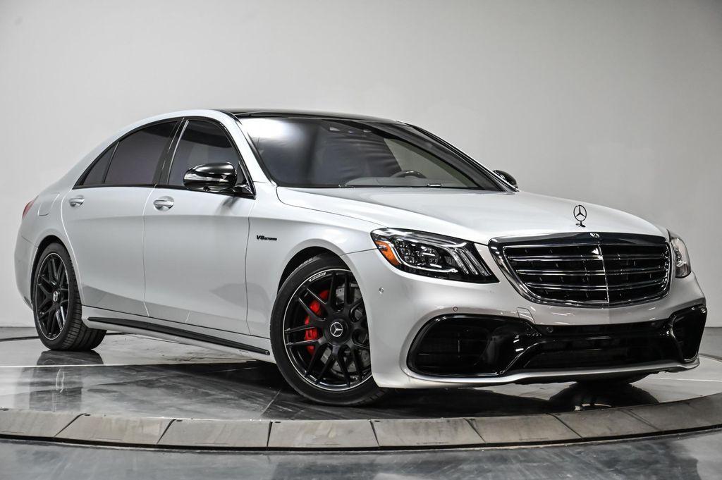 used 2019 Mercedes-Benz AMG S 63 car, priced at $79,995