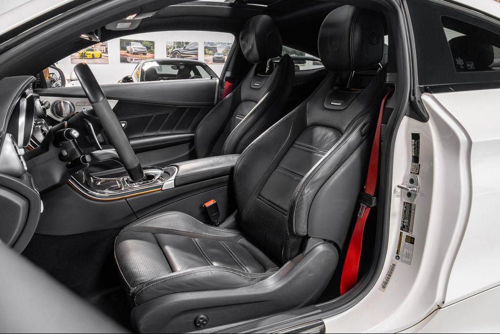 used 2017 Mercedes-Benz AMG C 63 car, priced at $44,995
