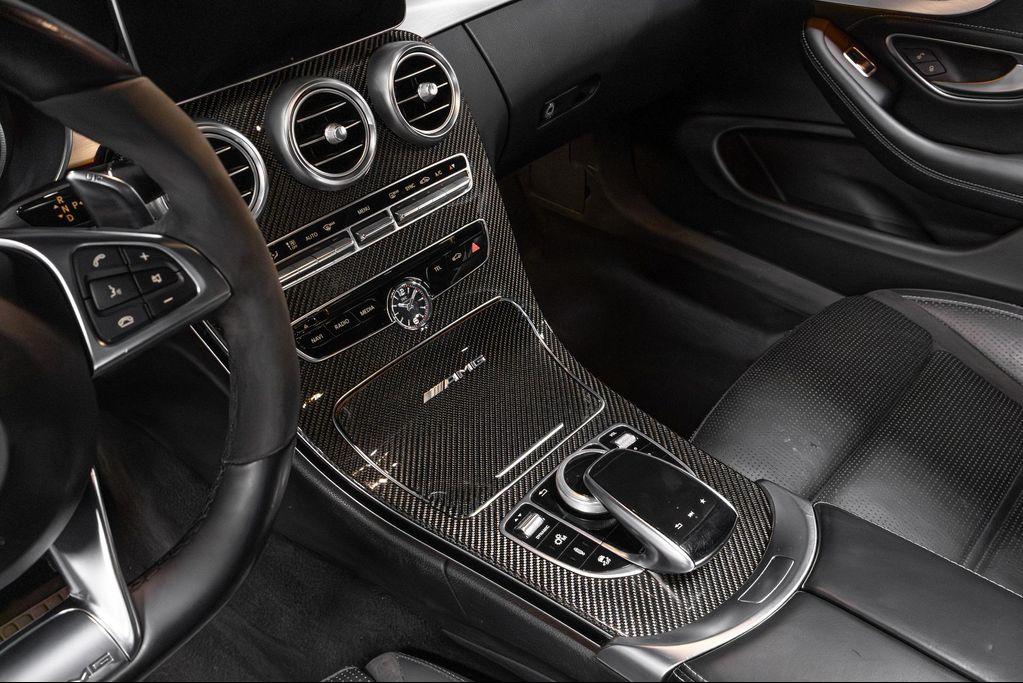 used 2017 Mercedes-Benz AMG C 63 car, priced at $44,995