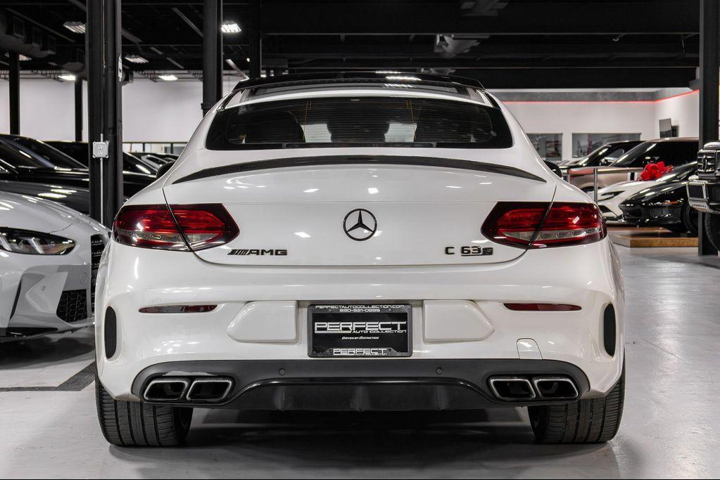 used 2017 Mercedes-Benz AMG C 63 car, priced at $44,995