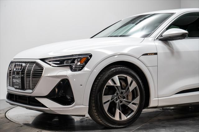 used 2022 Audi e-tron Sportback car, priced at $36,995