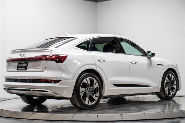 used 2022 Audi e-tron Sportback car, priced at $36,995