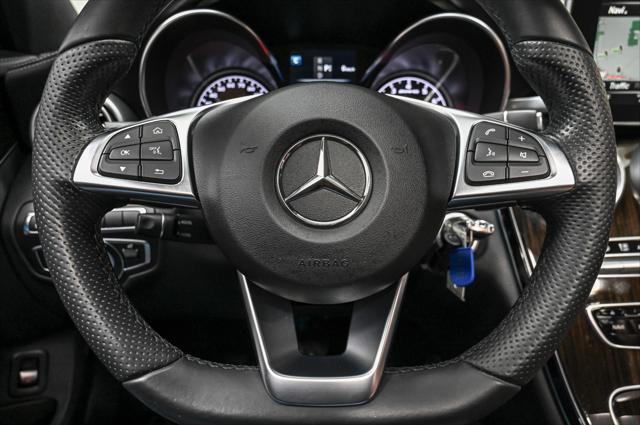 used 2018 Mercedes-Benz AMG C 43 car, priced at $33,995