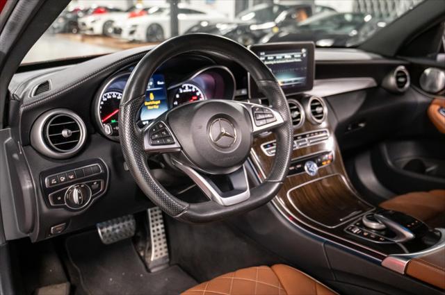 used 2018 Mercedes-Benz AMG C 43 car, priced at $36,495