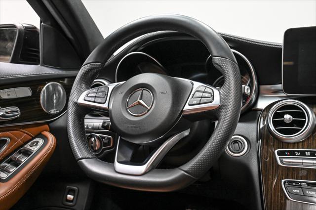 used 2018 Mercedes-Benz AMG C 43 car, priced at $33,995