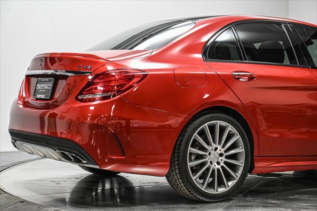 used 2018 Mercedes-Benz AMG C 43 car, priced at $33,995