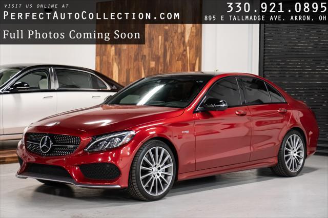 used 2018 Mercedes-Benz AMG C 43 car, priced at $36,495