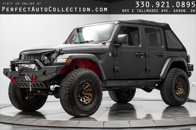 used 2018 Jeep Wrangler Unlimited car, priced at $39,495