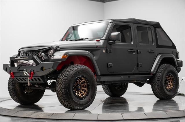 used 2018 Jeep Wrangler Unlimited car, priced at $39,495