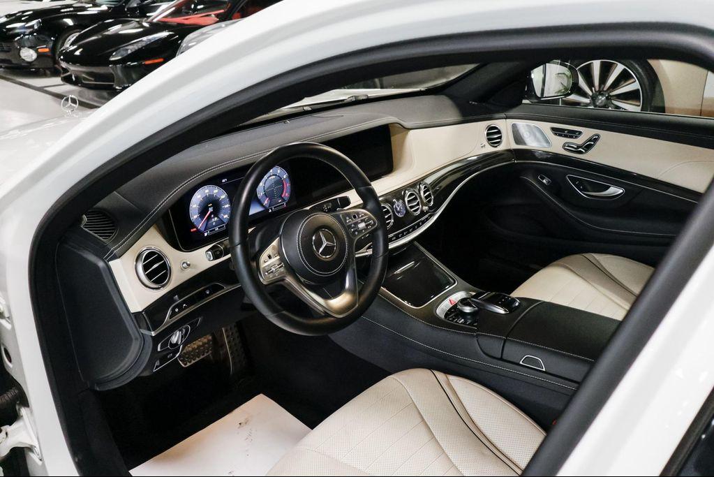 used 2020 Mercedes-Benz S-Class car, priced at $39,995