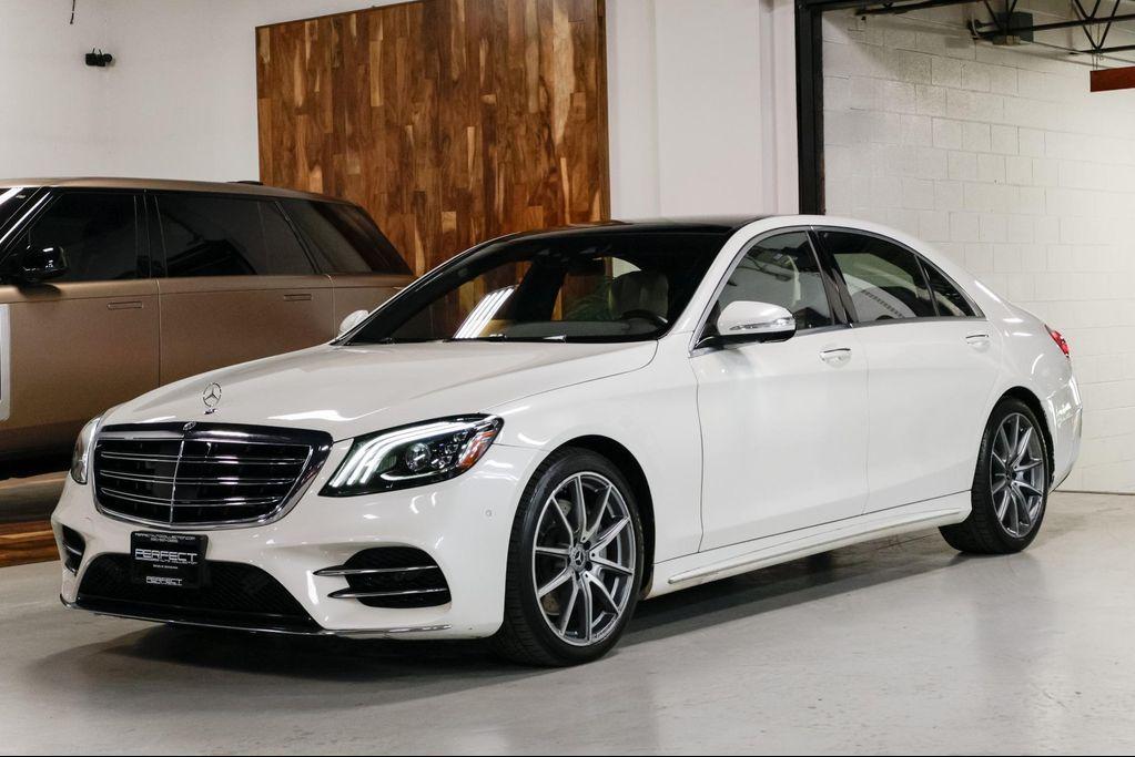 used 2020 Mercedes-Benz S-Class car, priced at $39,995