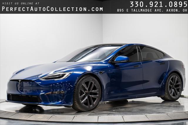 used 2021 Tesla Model S car, priced at $57,495