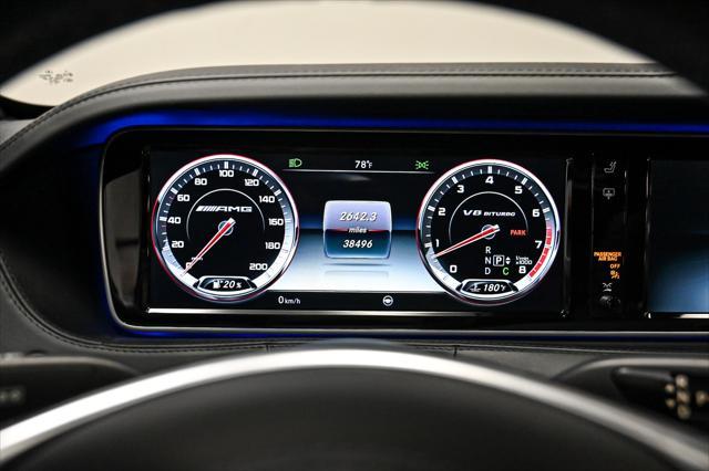 used 2017 Mercedes-Benz AMG S 63 car, priced at $55,995