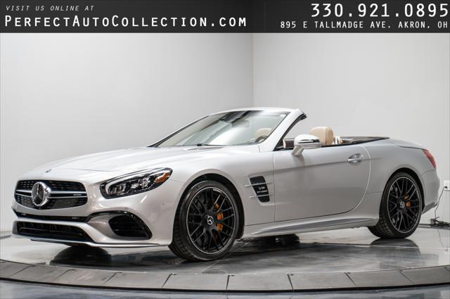 used 2018 Mercedes-Benz AMG SL 63 car, priced at $89,995