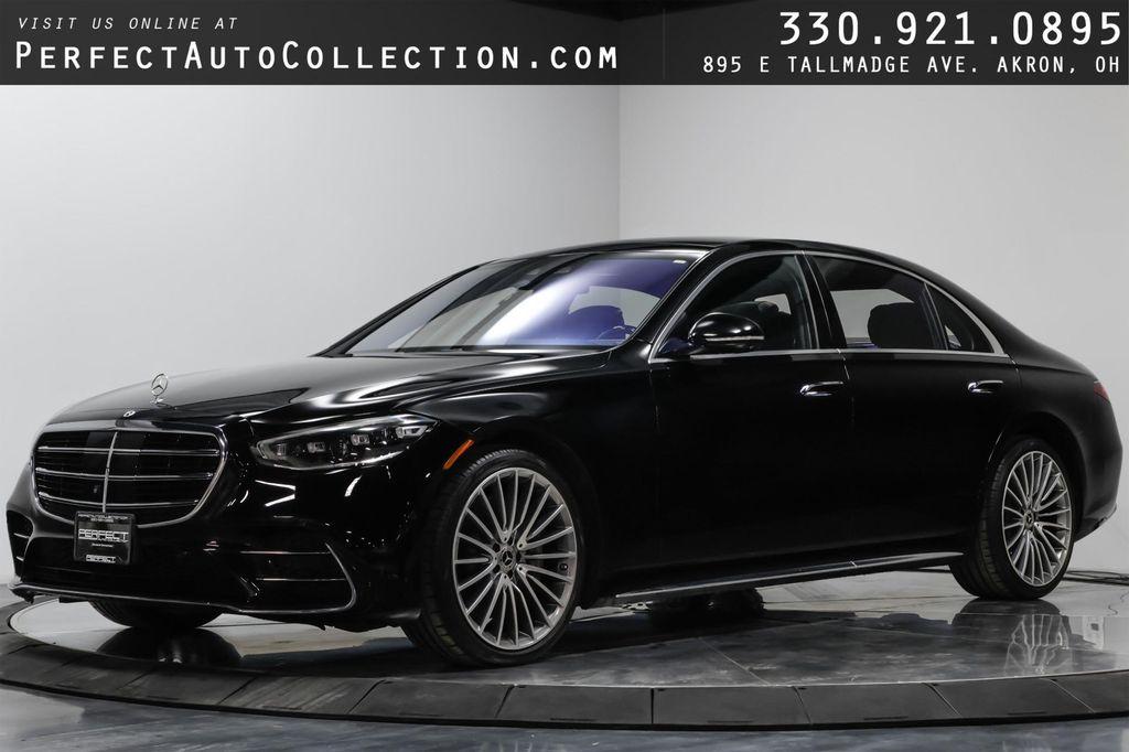 used 2022 Mercedes-Benz S-Class car, priced at $76,995